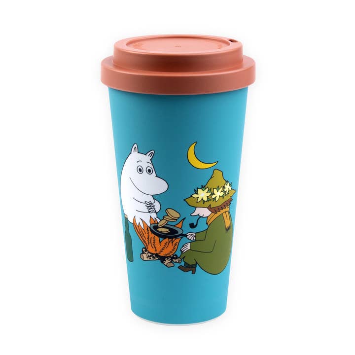 Nordicbuddies – Engroshandel Kaffekrus – Mumitrold og Snusmumrikken Camping Take Away-kop0