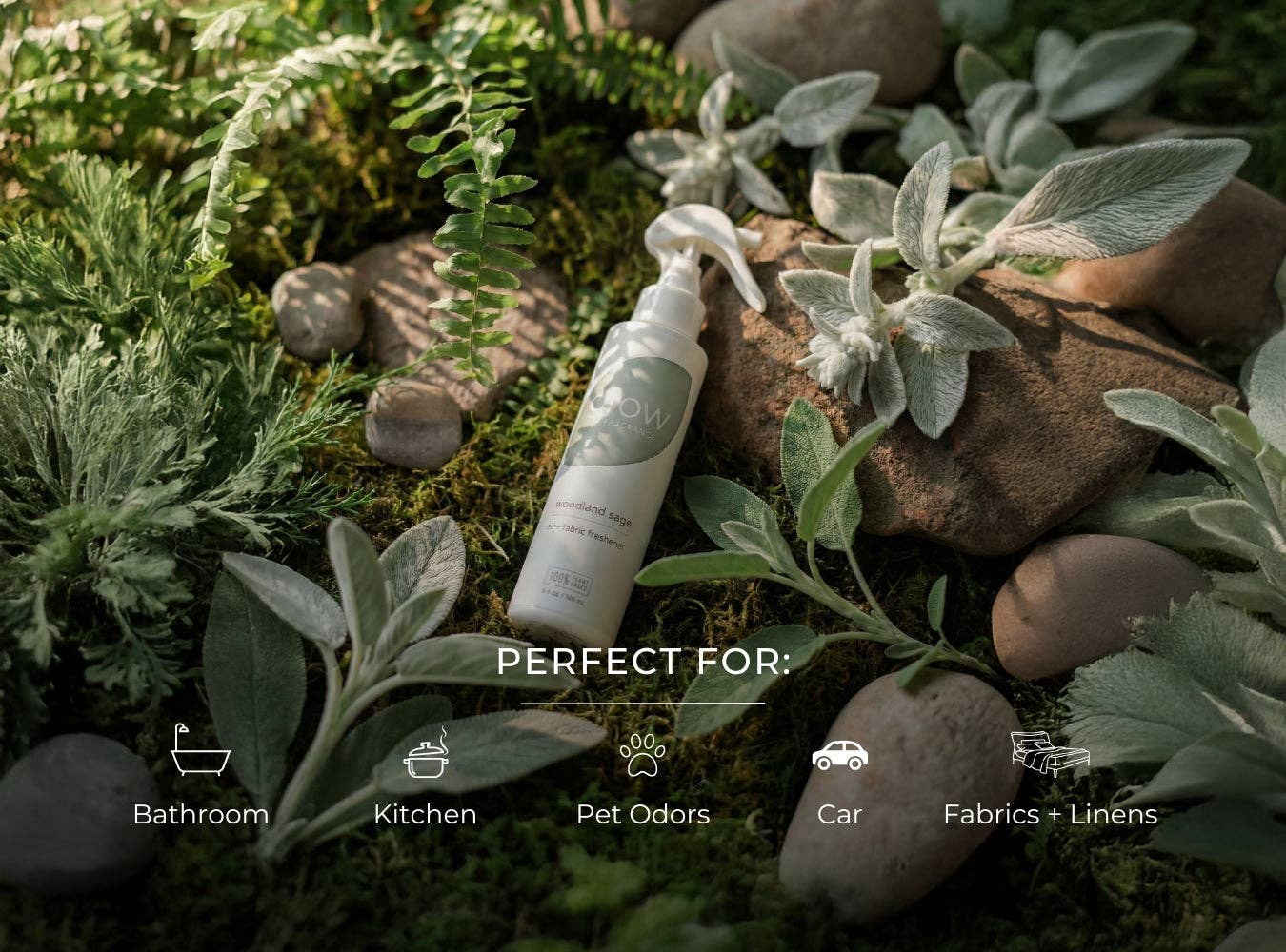 Grow Fragrance - Wholesale Room & Linen Spray - Woodland Sage Air + Fabric Spray3