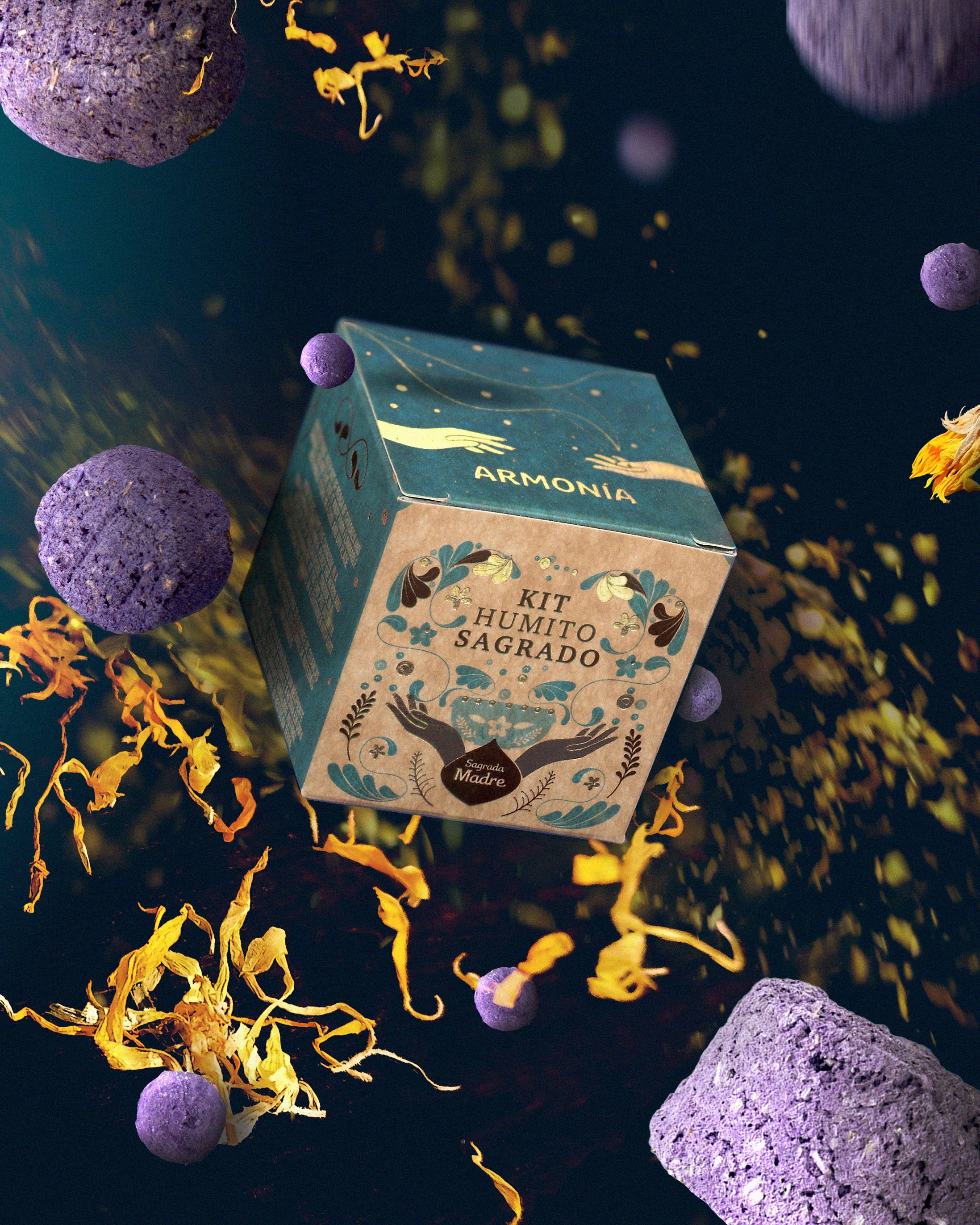 AW Artisan - Wholesale Incense - 3x Humito Sacred Armonia Kit3