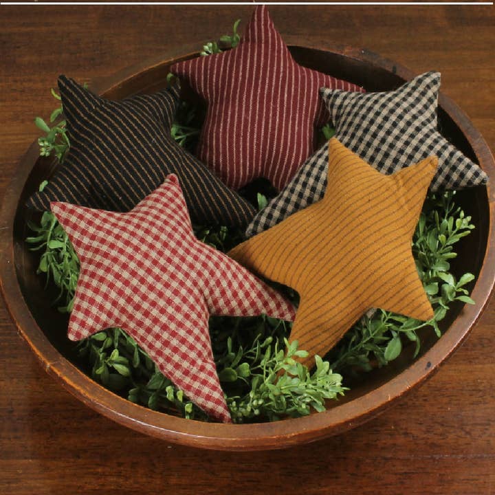 Home Collections by Raghu - Wholesale Decorative Tabletop Object - Primitive Star Set of 5