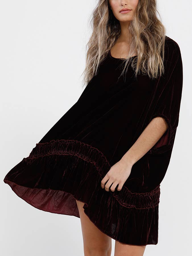 Miss Rose Sister Violet - Wholesale Tunic - Women's - WOMEN'S - Violette Luxury Velvet Top7