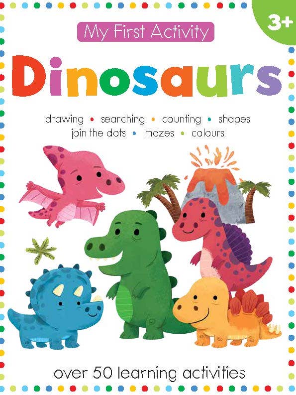 My First Activity: Dinosaurs for wholesale by Sourcebooks