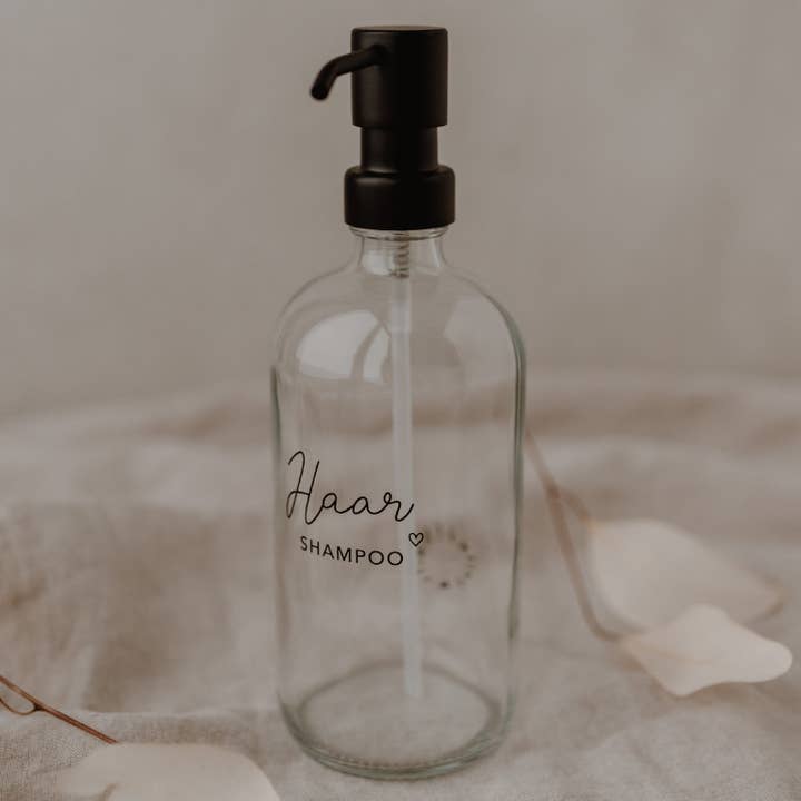 Eulenschnitt - Wholesale Hair shampoo - Soap dispenser hair shampoo transparent 500 ml (pack of 6)