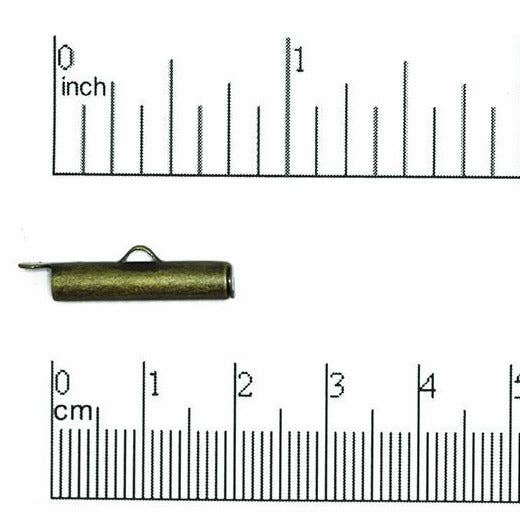 20mm Glijbuis verkocht per stuk - K43 voor wholesale door Continental Beads
