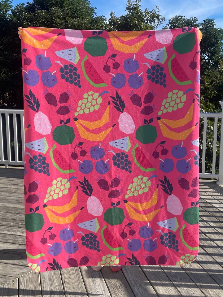 Manta de Fruta Punchy Funky por atacado de Lady Thom