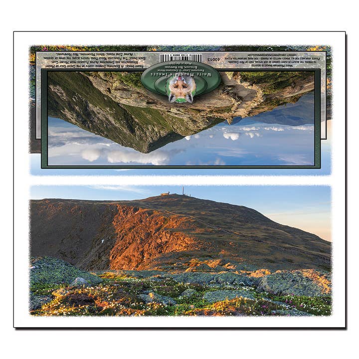 #40013 Mount Clay Frühling Sonnenaufgang PanoCard für den Großhandel von White Mountain Images