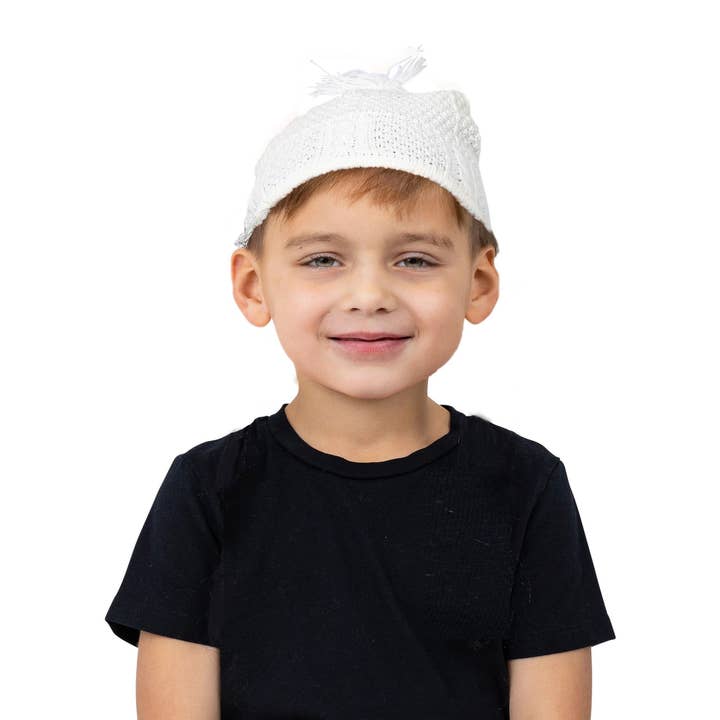 Dress Up America – wholesale Hattaccessoar – Herr – Bucharin Kippa - Stickad Kippa