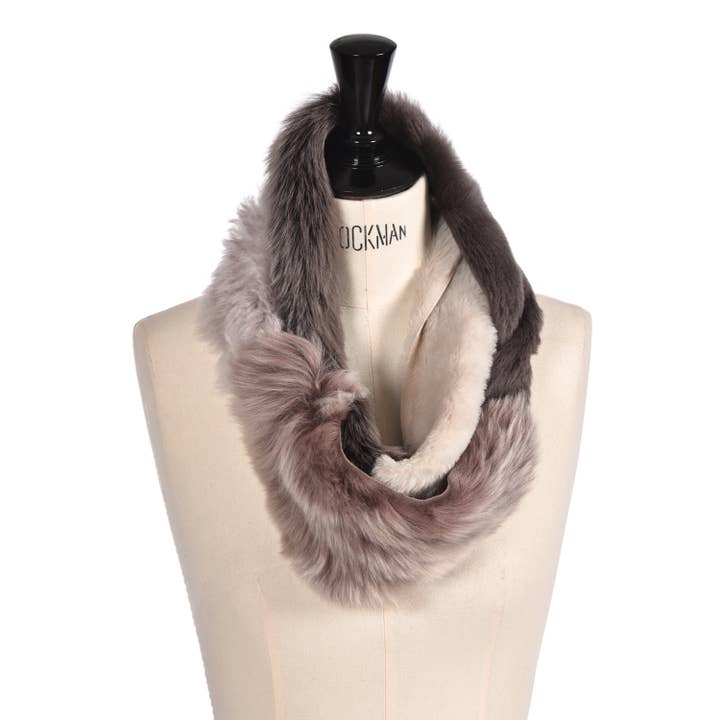 Owen Barry Ltd - Wholesale Scarf - Women's - Sheepskin & Toscana Infinity Scarf | Double Loop Scarf