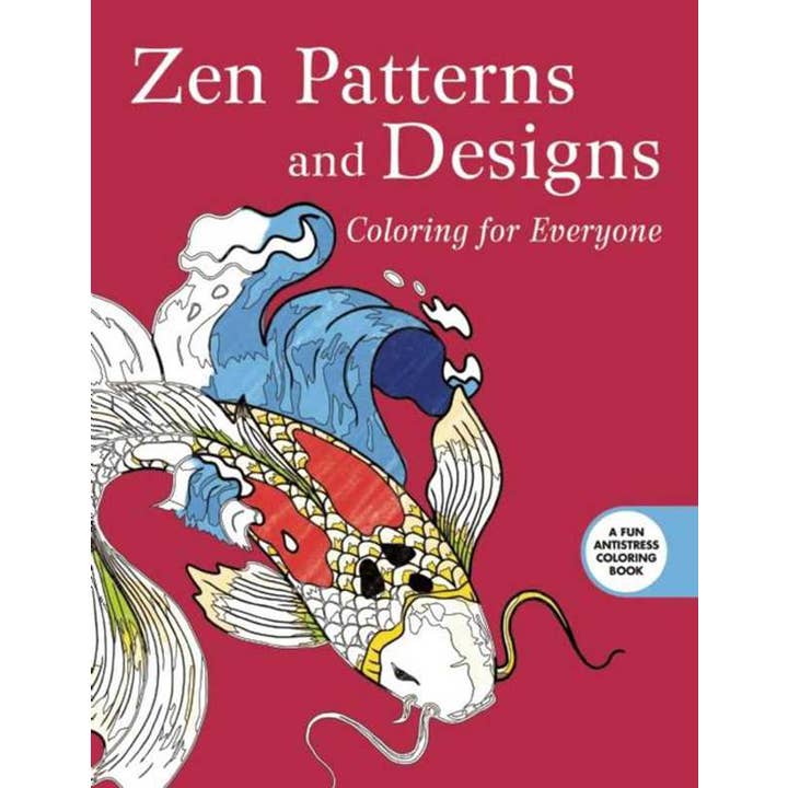 Zen Patterns and Designs: Coloring for Everyone by Skyhorse Publishing for wholesale by Simon & Schuster