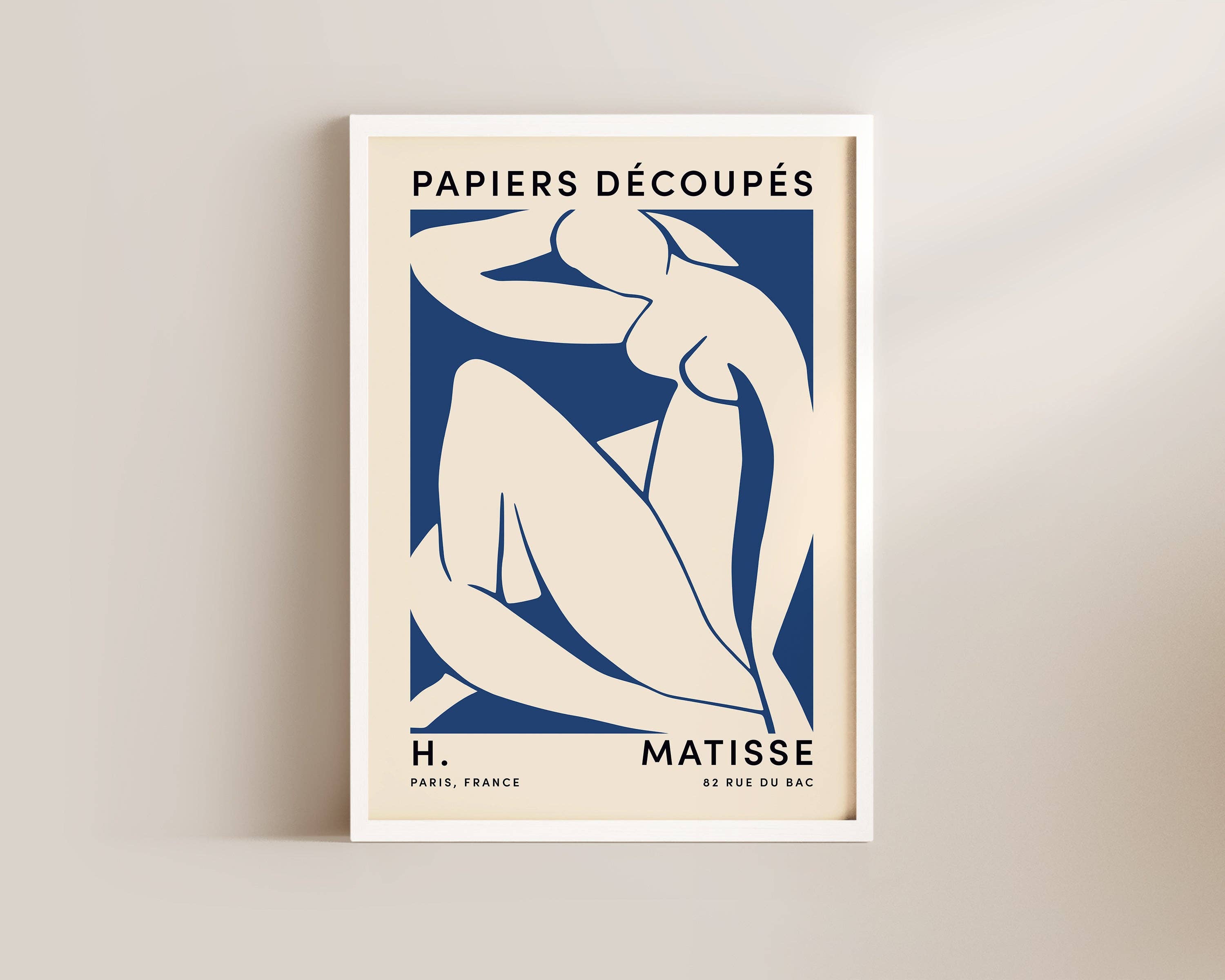 Alluvion – wholesale Art print – Papiers Decoupes Blue3