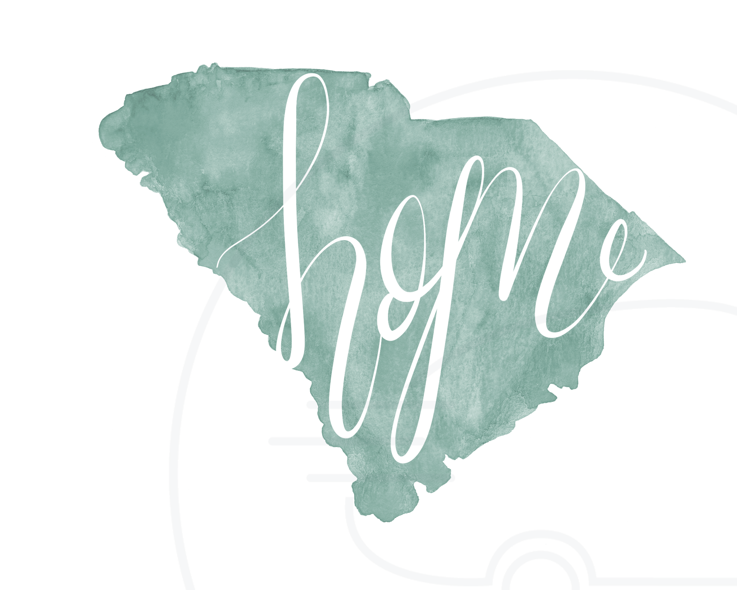 traveldashery - Wholesale Art Print - south carolina watercolor print5