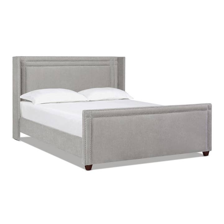 Jennifer Taylor Home - Wholesale Bed - Elle Wingback Upholstered King Bed