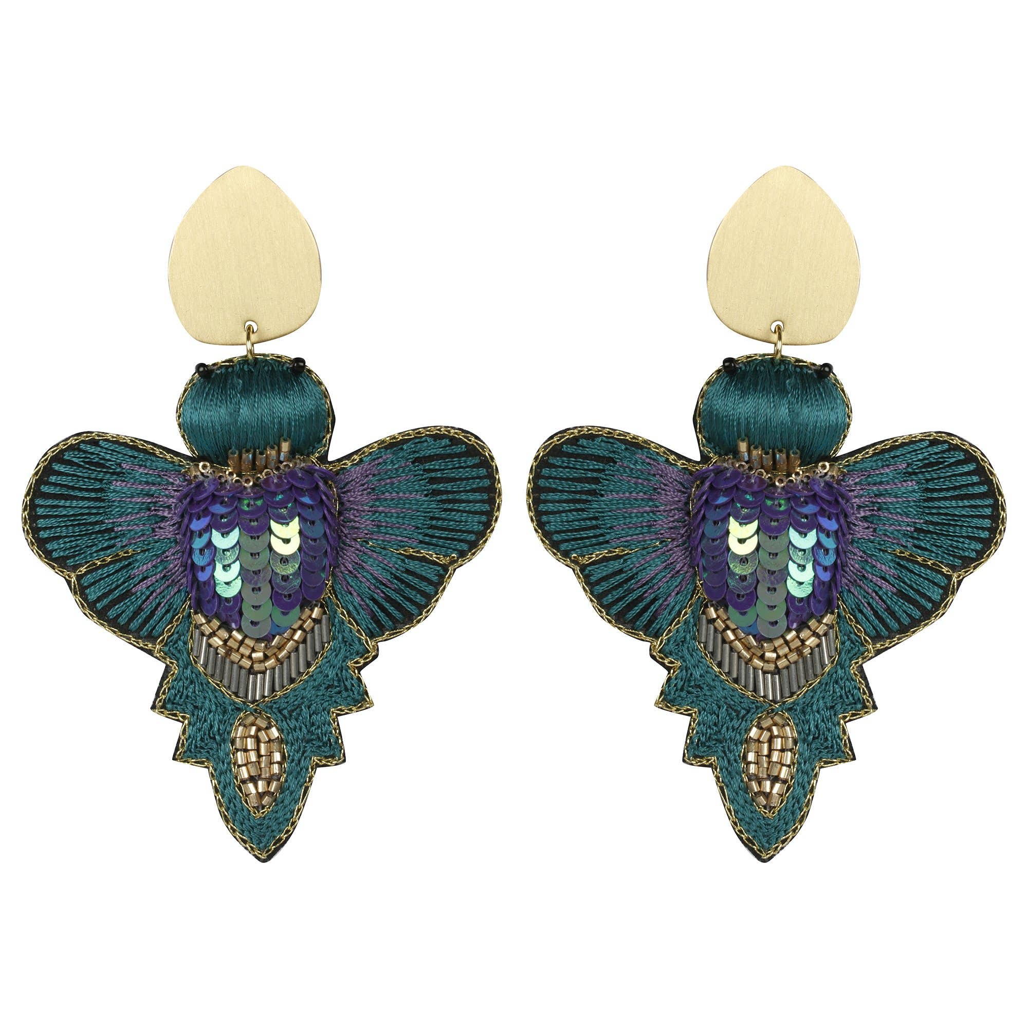 Allie Beads - Wholesale Dangle Earrings - Dragonfly Earrings3