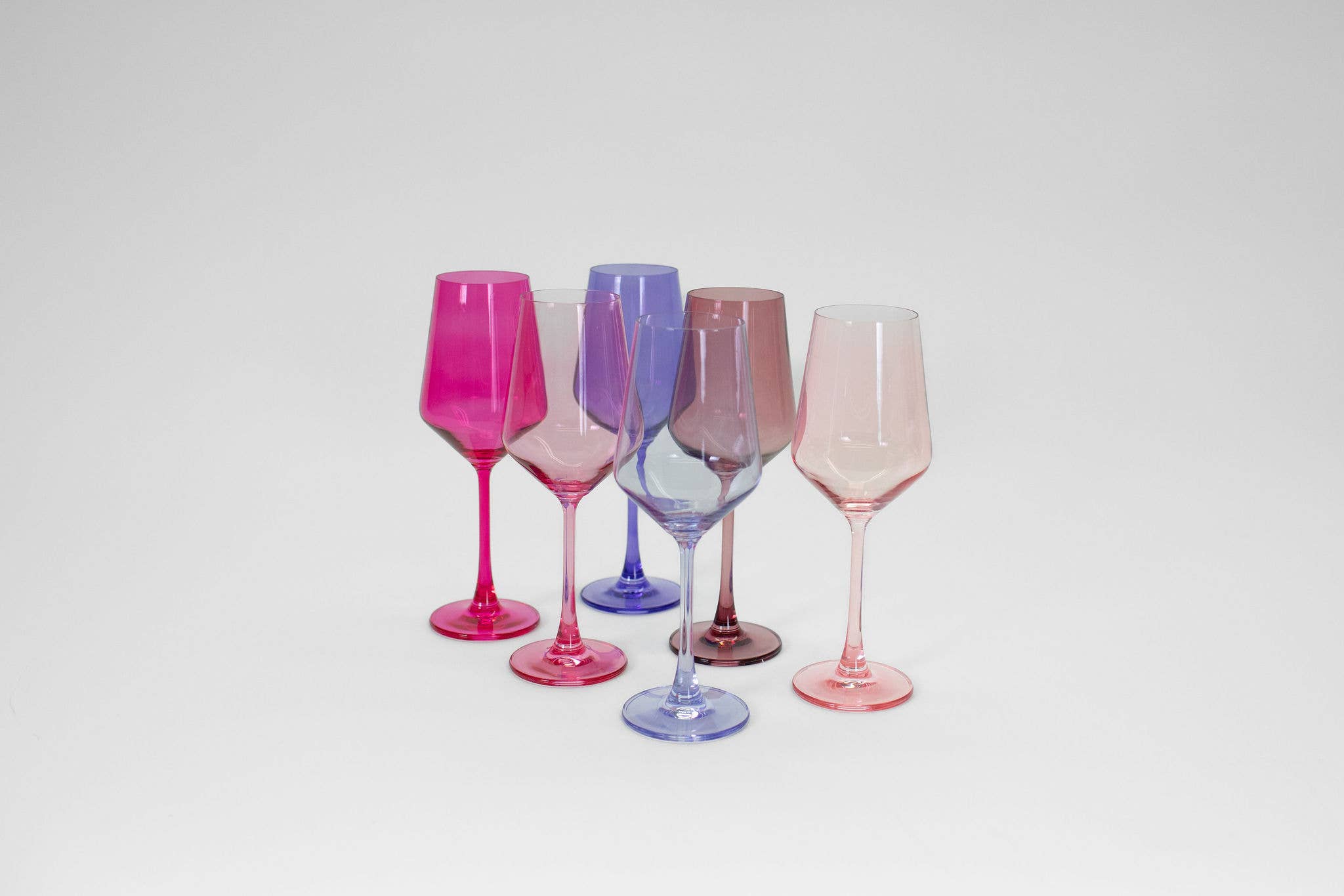 GlassHauseCo - Wholesale Wine Glass - Veri Peri Purple - Colored Wine Glass4