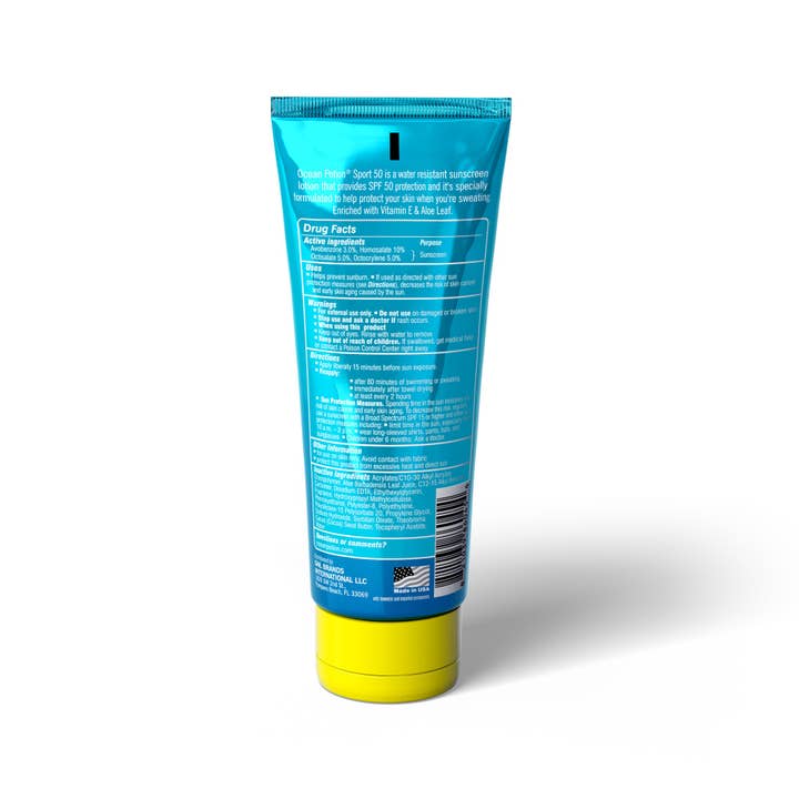 Ocean Potion - Wholesale Sunscreen - Ocean Potion SPF 50 Sport Sunscreen Lotion - 6.8oz1