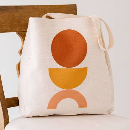 AURE - Wholesale Tote Bag - Women's - Large Modern Boho Geometric Tote,Christmas Gift0