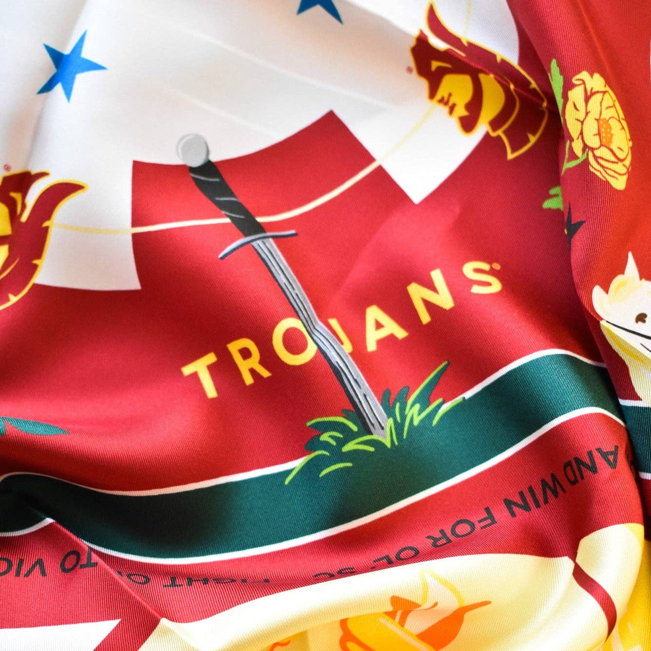 Saturday Silks - Wholesale Scarf - Women's - USC Trojans Saturday Scarf™1