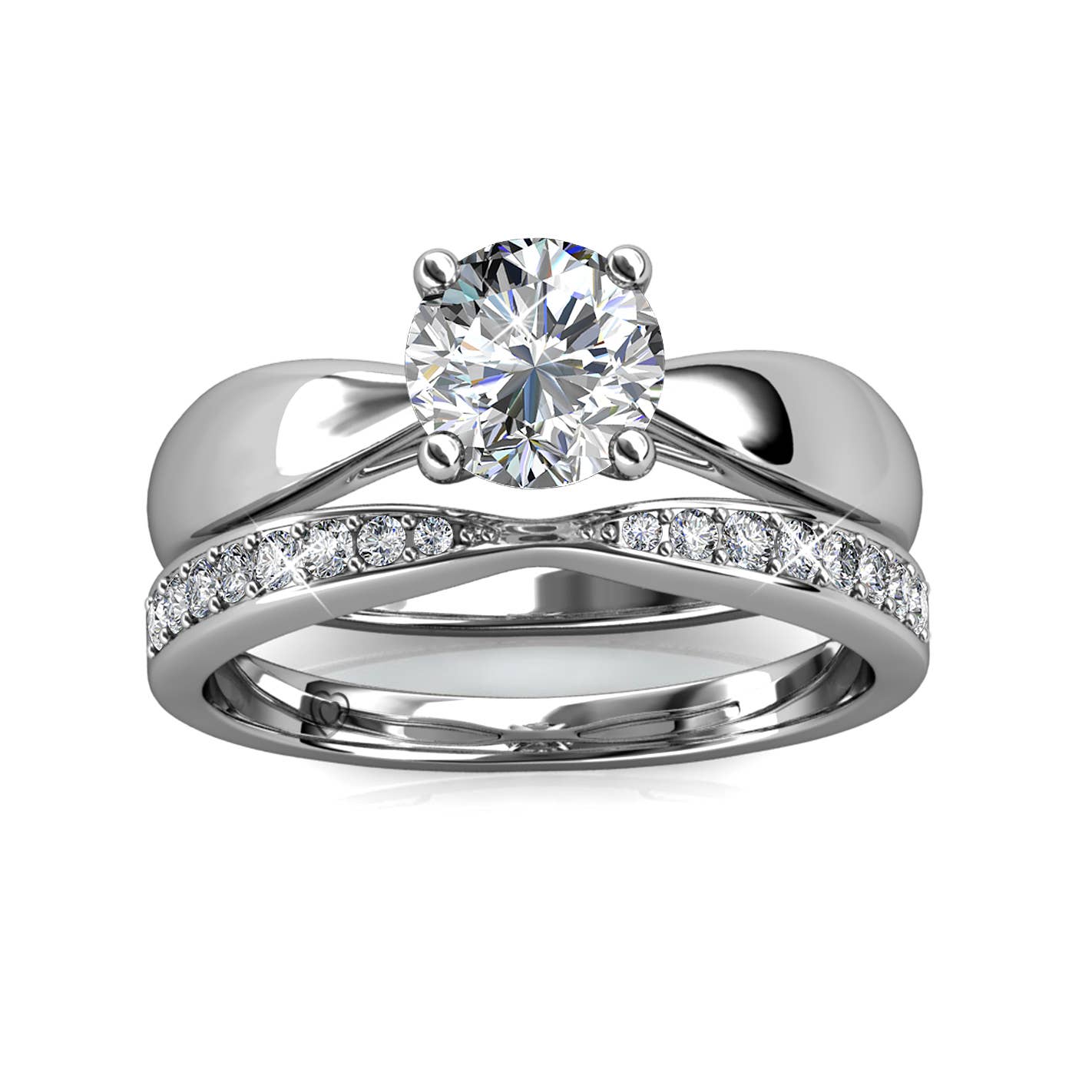 CARALI / MYC Paris – wholesale Förlovningsring – Prestige Ring - Silver och Kristall4