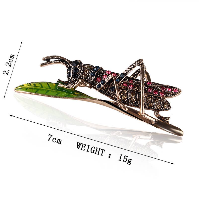 Tourtiwi – wholesale Brooch – Bee Beetle Crystal Pearl Brooch, Cute Insect Metal Pin5