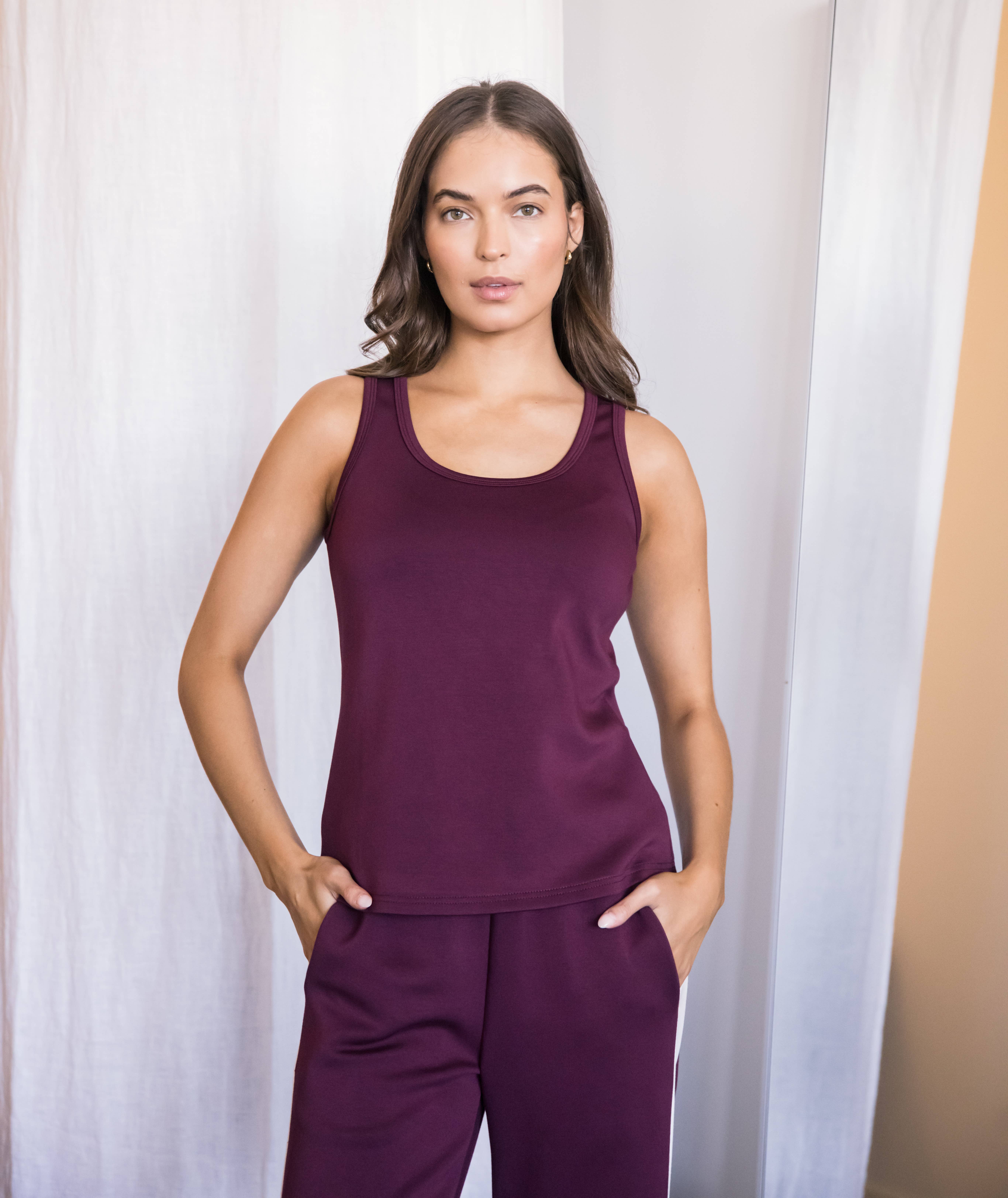 P. CILL - Wholesale Tank Top - Women's - P. CILL Butter Modal Simple Tank16