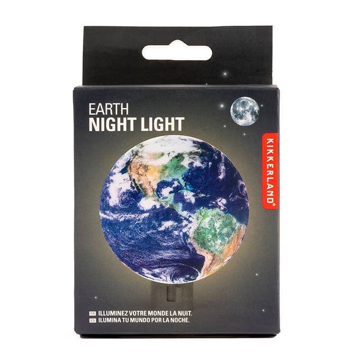 Kikkerland Design Inc - Wholesale Night Light - Night Light + Earth
