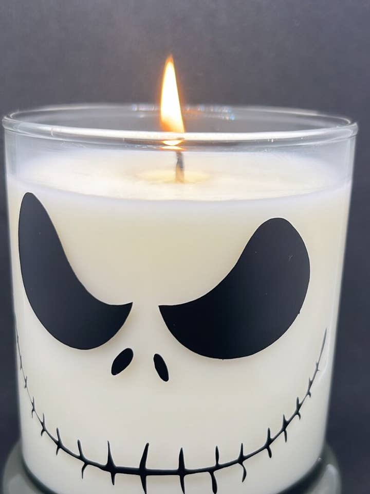 Jack Candle, Jack Skullington, candela a forma di personaggio Nightmare per la vendita all'ingrosso da parte di WaterBruja