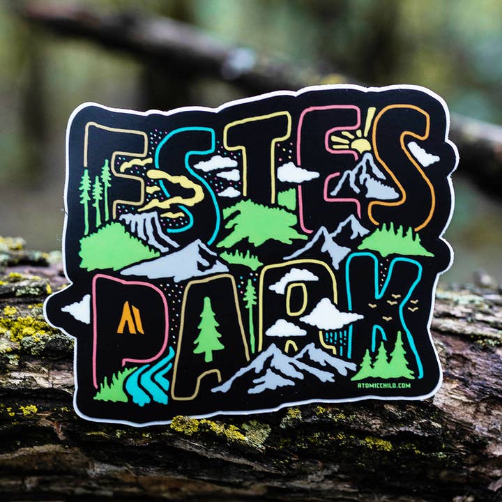 Estes Park Sticker for wholesale by Atomicchild