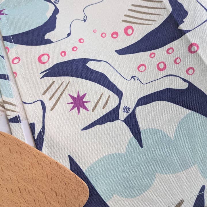 Natalie V. Mason - Wholesale Tea Towel - Dish Towel - Swallowtail Kites - Tea Towel3