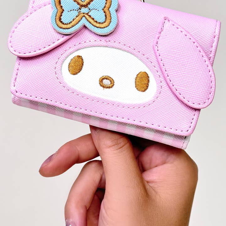 LASR - Vendita all'ingrosso Portafogli - Donna - Portafoglio Sanrio My Melody Face Fap1