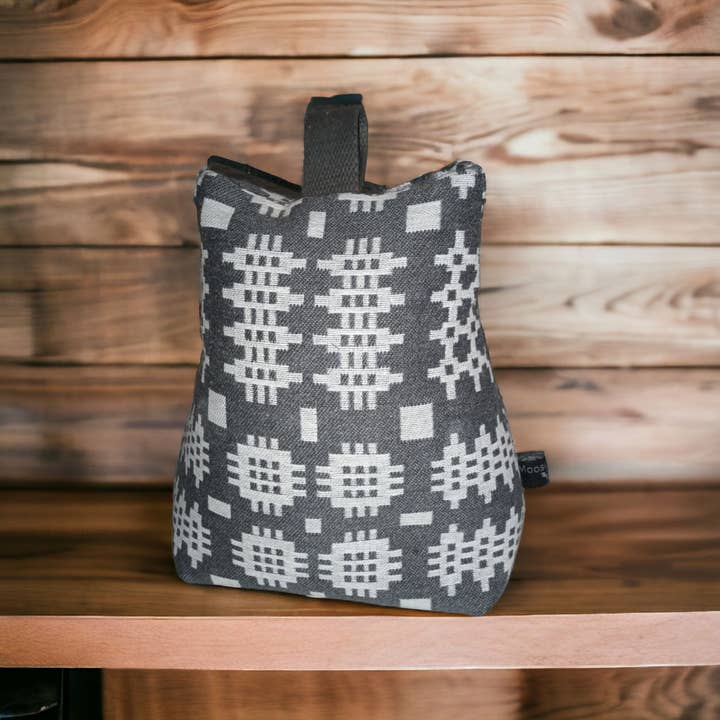 Moose & Co - Wholesale Door stop - Welsh tapestry blanket design door stop Filled3