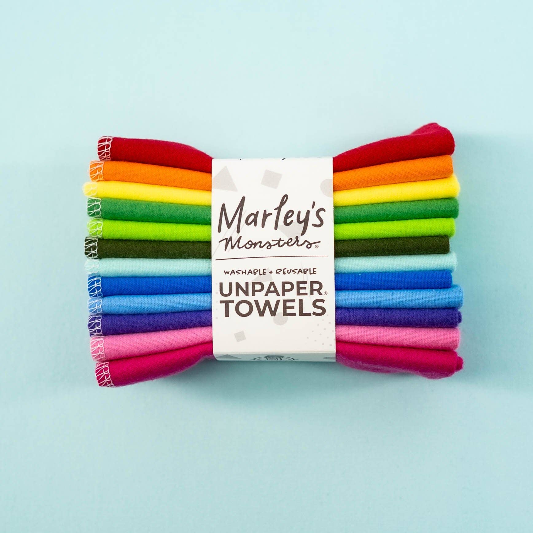 Marley's Monsters – wholesale Paper towels – UNpaper® Towel Refill Packs: Rainbow and Color Mixes5