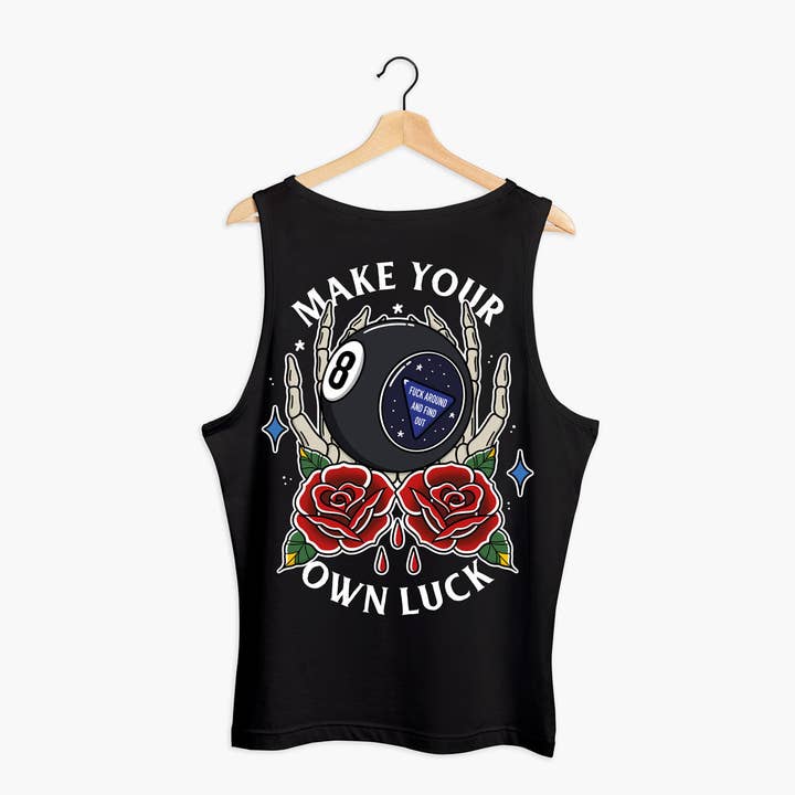 Magic 8 Ball Tank (Unisex) for wholesale by Broken Society