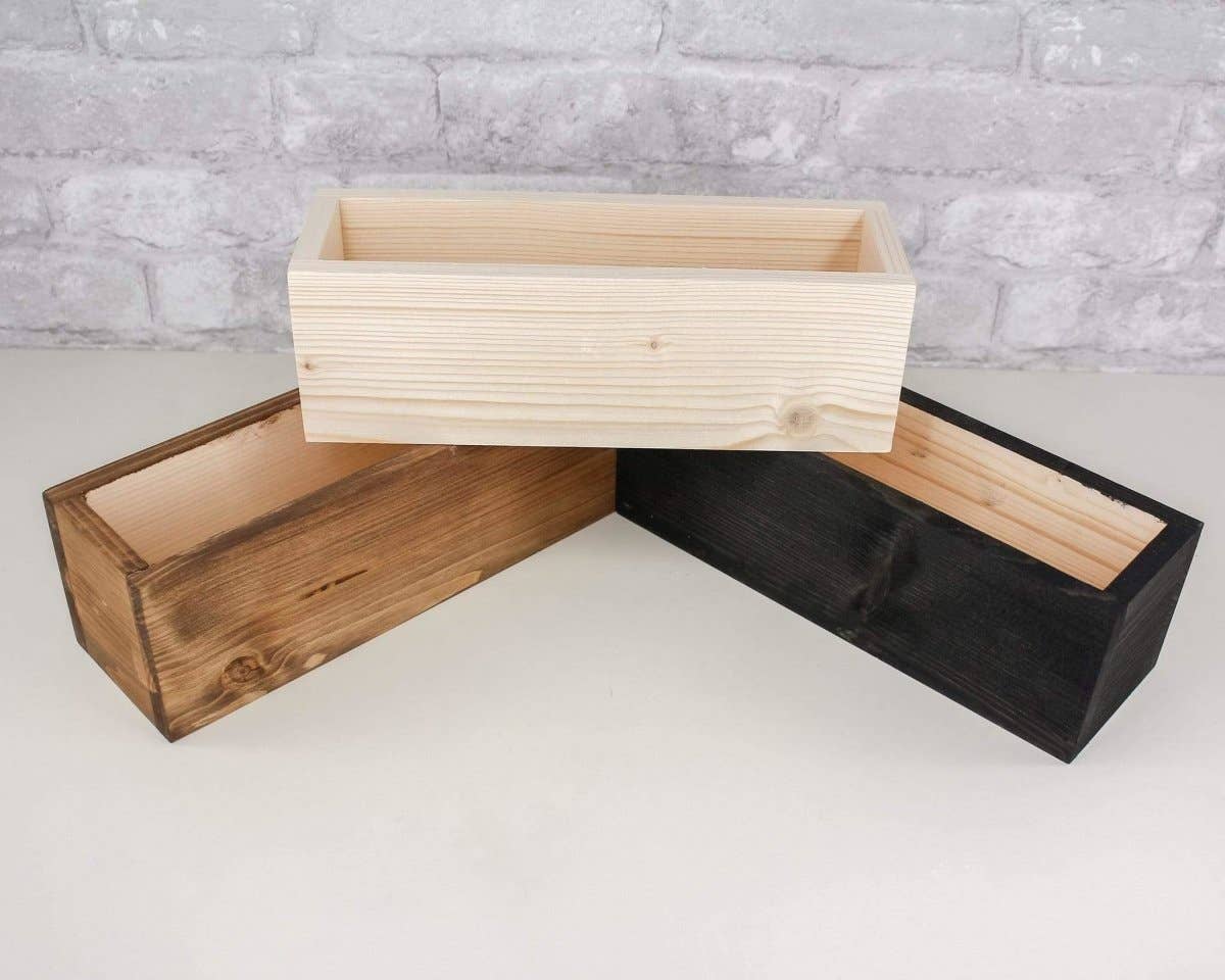 Sola Wood Flowers - Wholesale Decorative Box - Rectangle Centerpiece Box13