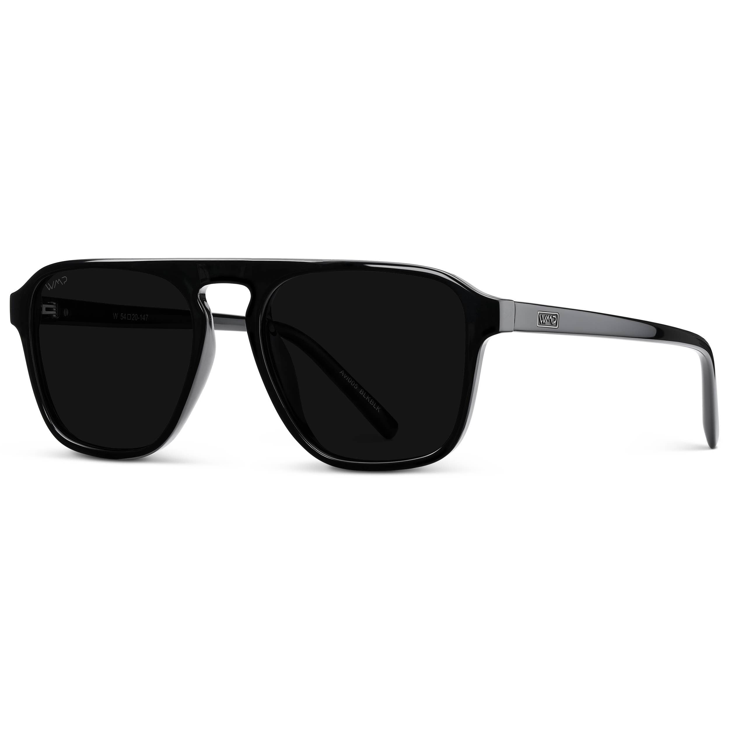 WMP Eyewear – wholesale Sunglasses – Unisex – Emerson - Unisex Polarized Retro Aviator7