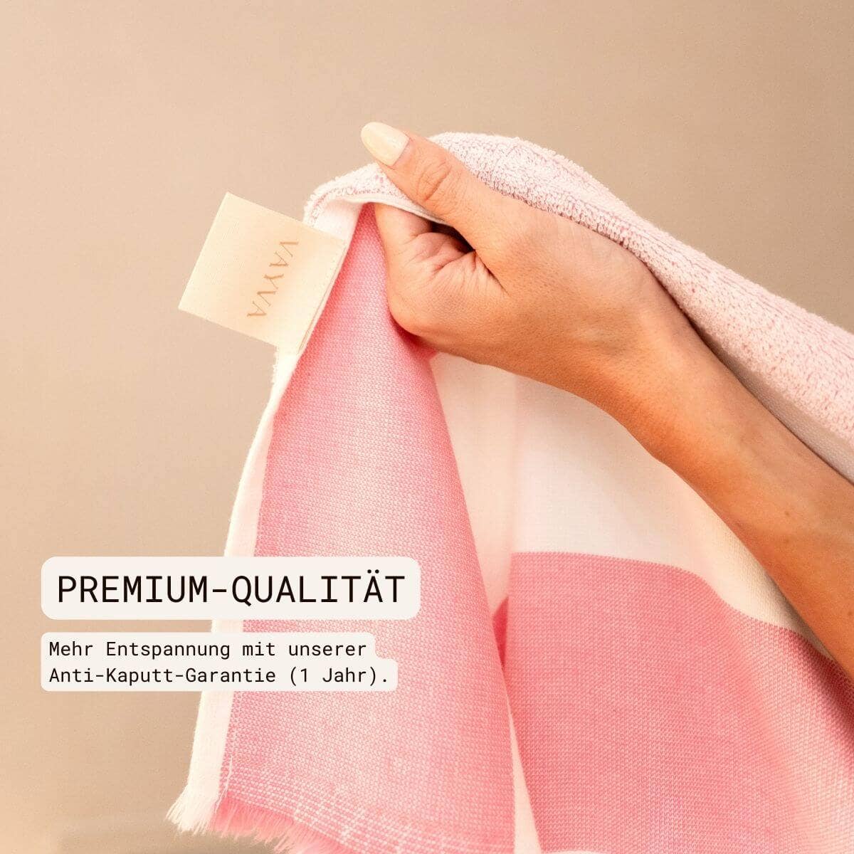 VAYVA - Vente Serviette de plage - Serviette éponge rayée Santorini en coton1