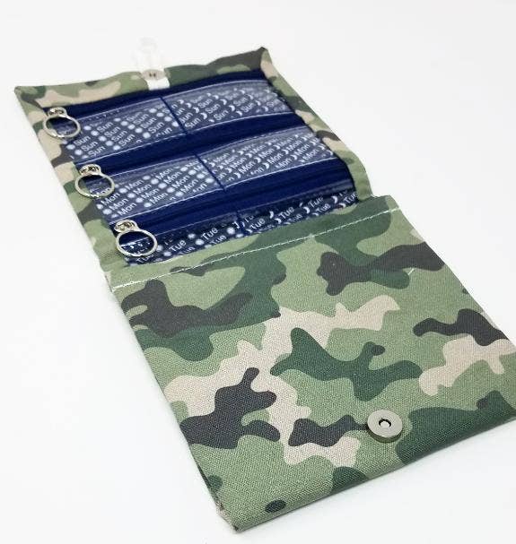 Clutch by Sara Gorman - Wholesale Pill Organizer - Pillfold™ XL Weekly Pill Organizer10