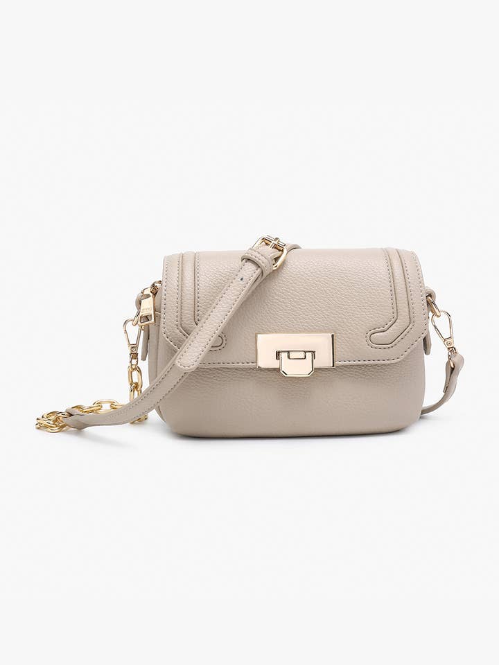 JN2657 Casablanca, gedetailleerde schoudertas met snap voor wholesale door Jen & Co.
