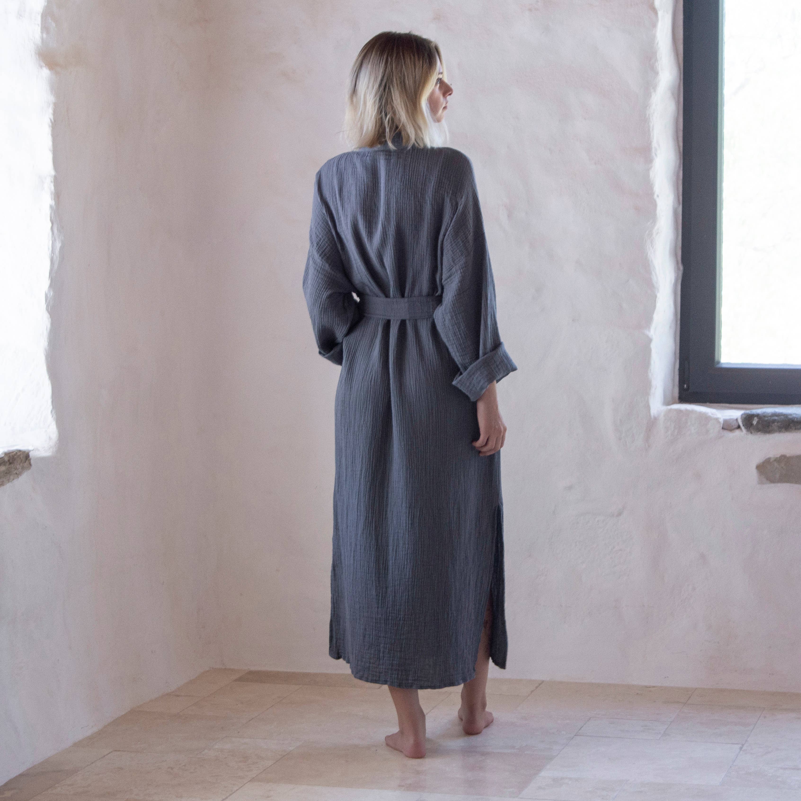 loom.ist - Wholesale Robe - Women's - Muslin double-layered cotton robe18