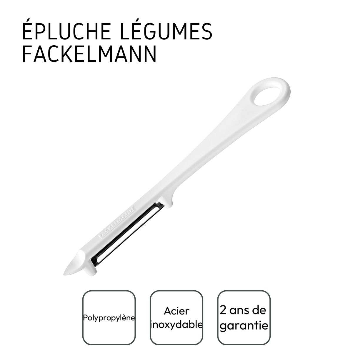 Fackelmann – wholesale Köksverktyg/-pryl – Fackelmann vänster- och högerhänt grönsaksskalare8