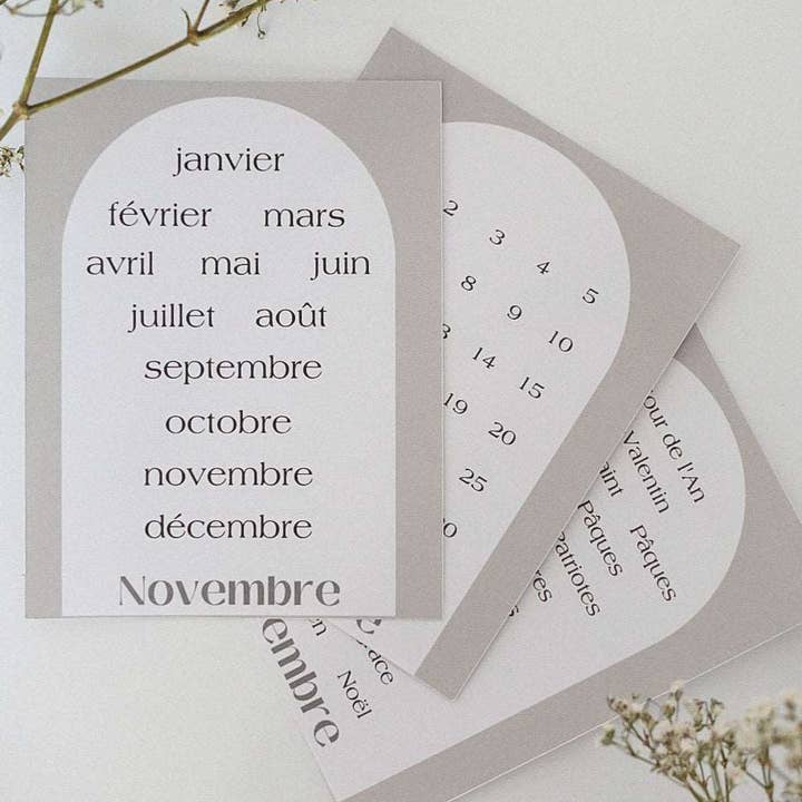 Novembre Boutique - Wholesale Sticker - Set etiketten voor ongedateerde agenda
