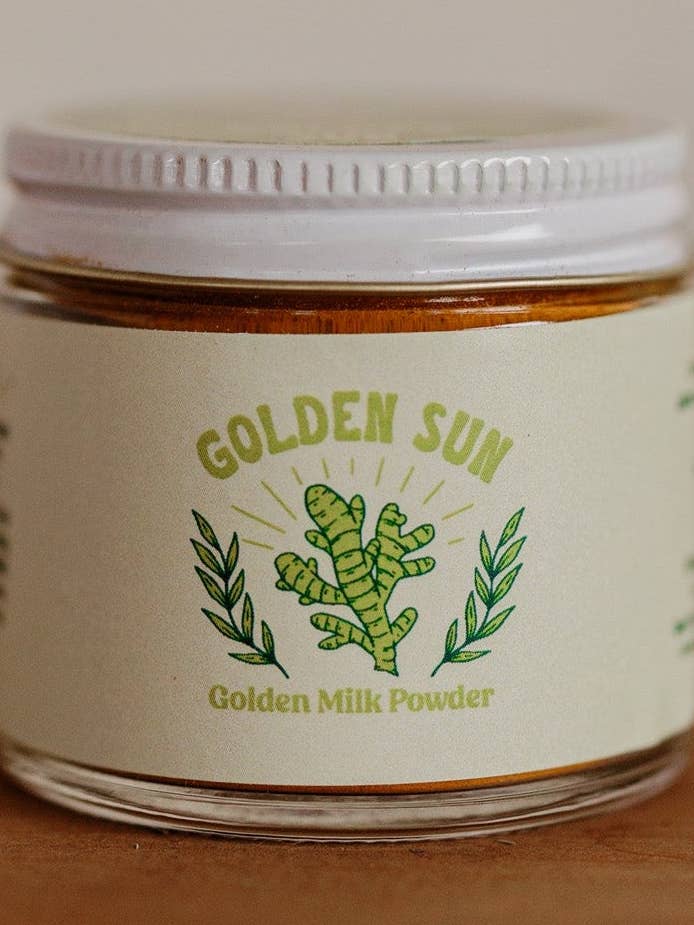 Golden Sun Turmeric Chai Tea Powder for wholesale by Among the Oaks Herb Farm