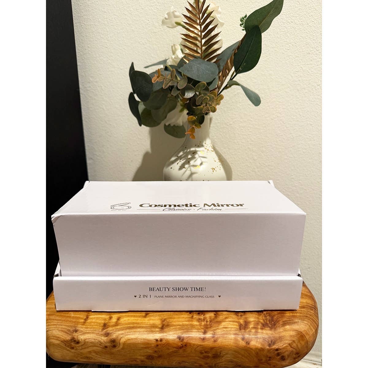 MIX COLOR Mandala Print Circle Cosmetic Mirror for wholesale on Faire8