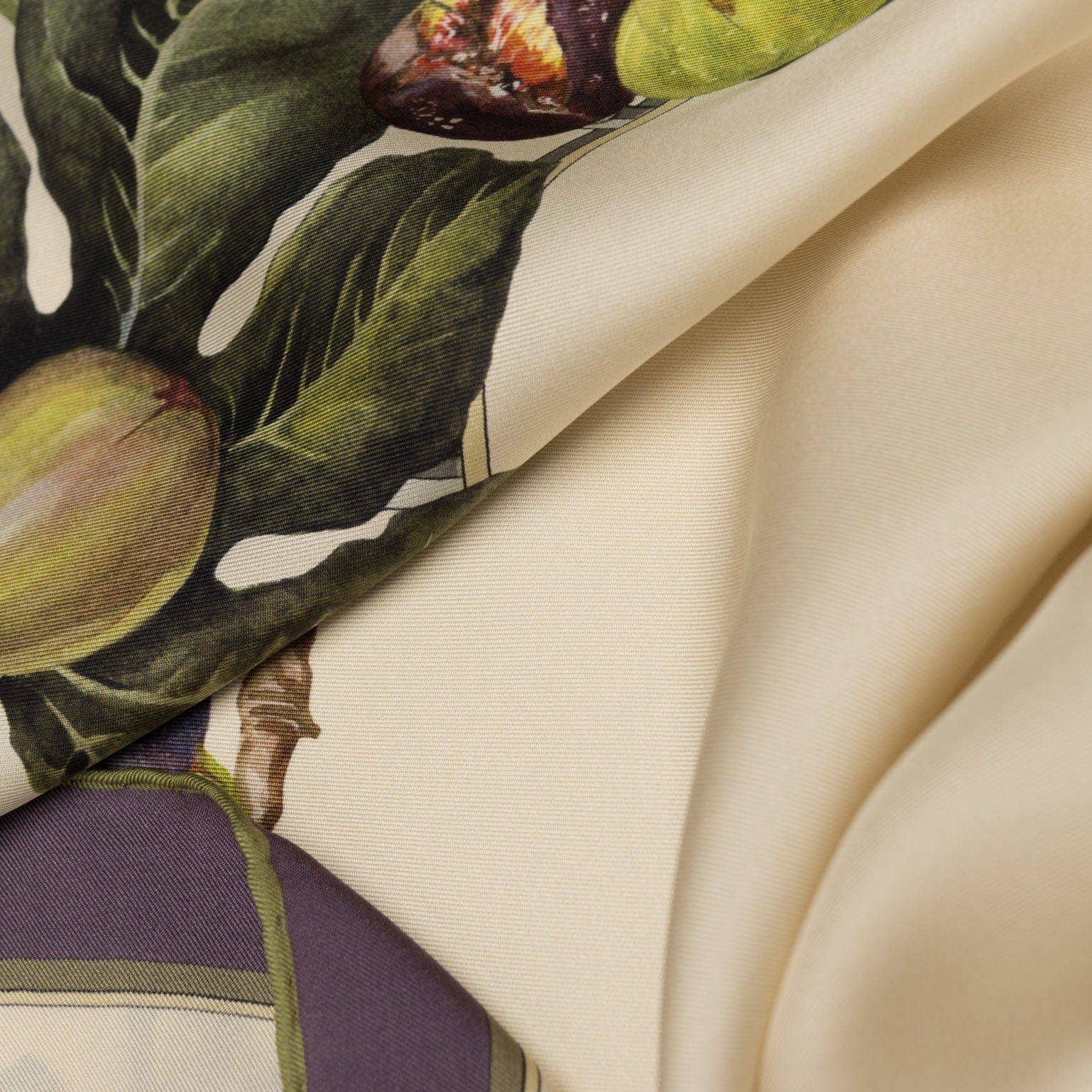 Elizabetta Made in Italy USA - Vendita all'ingrosso Sciarpa - Donna - Tessa - Foulard di Seta - Crema3