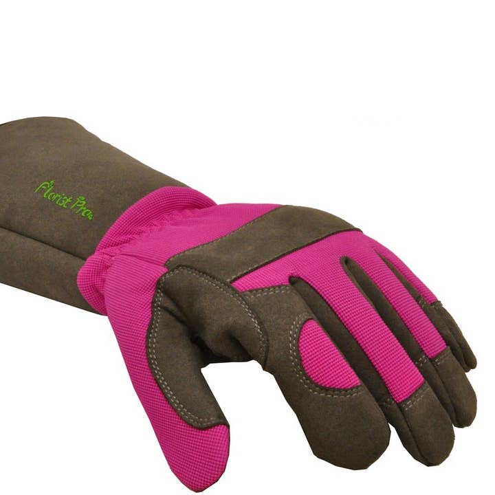 Medium Florist Pro Long Sleeve Rose Gardening Gloves - Women for wholesale by G & F Products