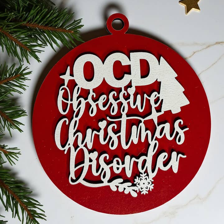 OCD Julebesatte Gaveidéer & Juletræspynt i Træ for engroshandel hos Gia Roma