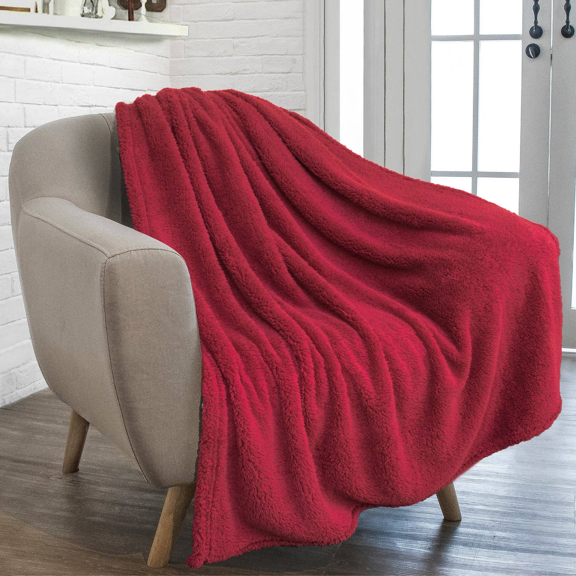 Pavilia - Wholesale Throw Blanket - Plush Shaggy Sherpa Blanket18