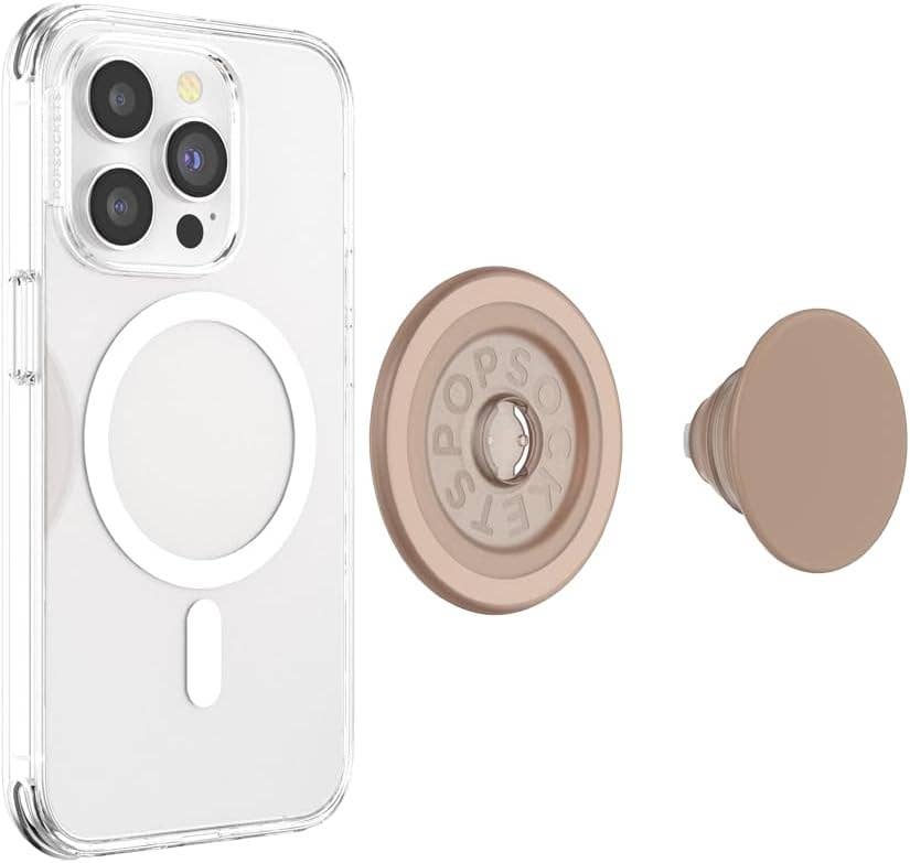 POPSOCKETS - Wholesale Phone Grip - PopSockets MagSafe Popout Latte Soft Touch2