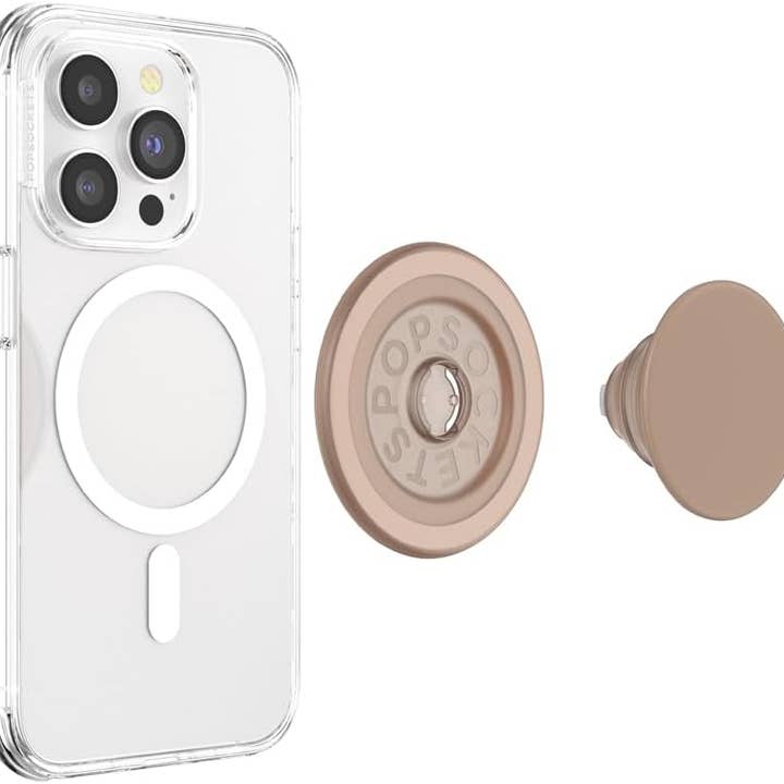 POPSOCKETS - Wholesale Phone Grip - PopSockets MagSafe Popout Latte Soft Touch2