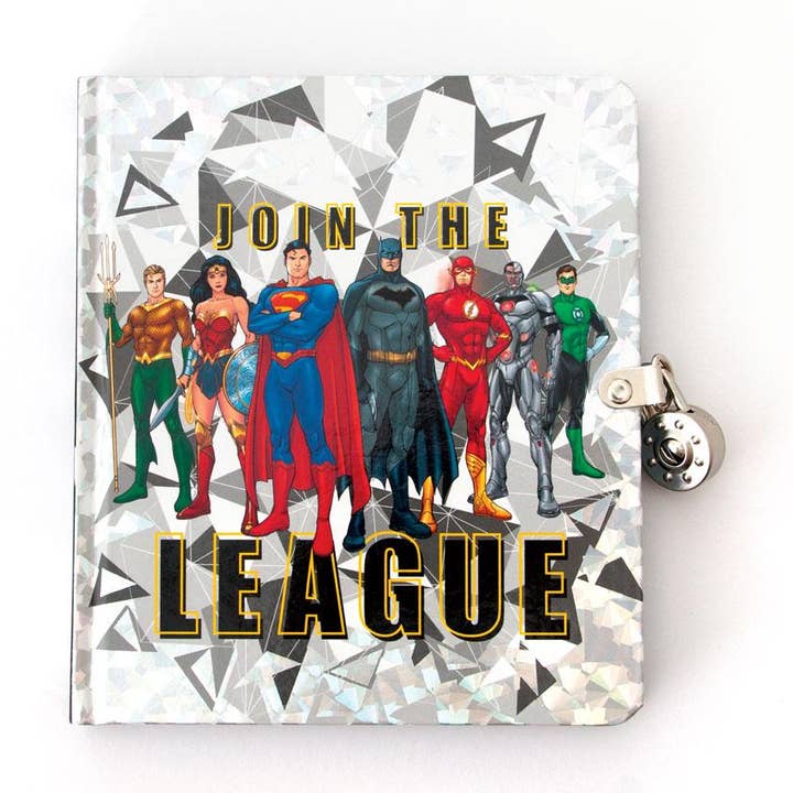 Paper House Productions - Wholesale Journal/Diary - Justice League Foil Diary0
