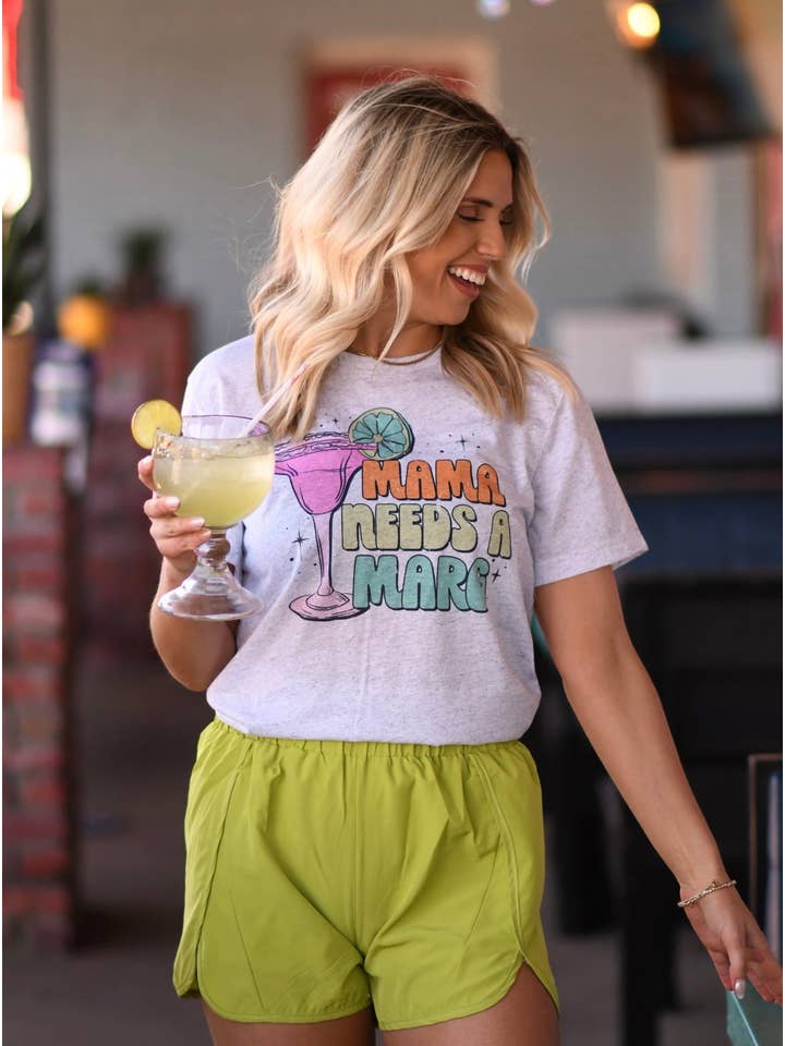 Ash Mama Needs A Marg Tee for wholesale on Faire